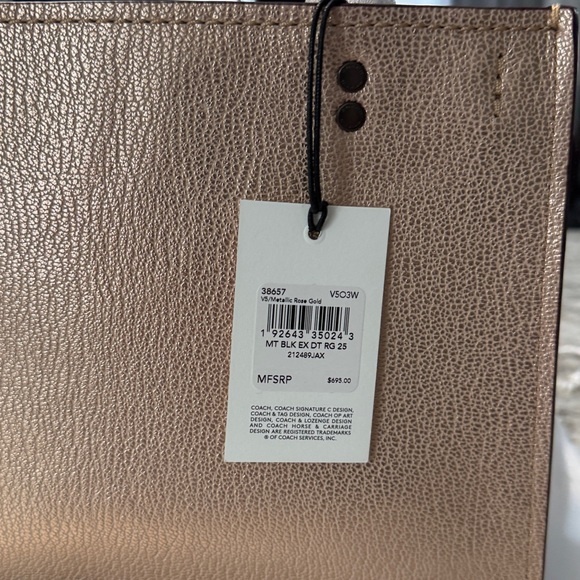 New Coach Rouge 25 exactly as pictured Metallic Beautiful - Picture 7 of 17
